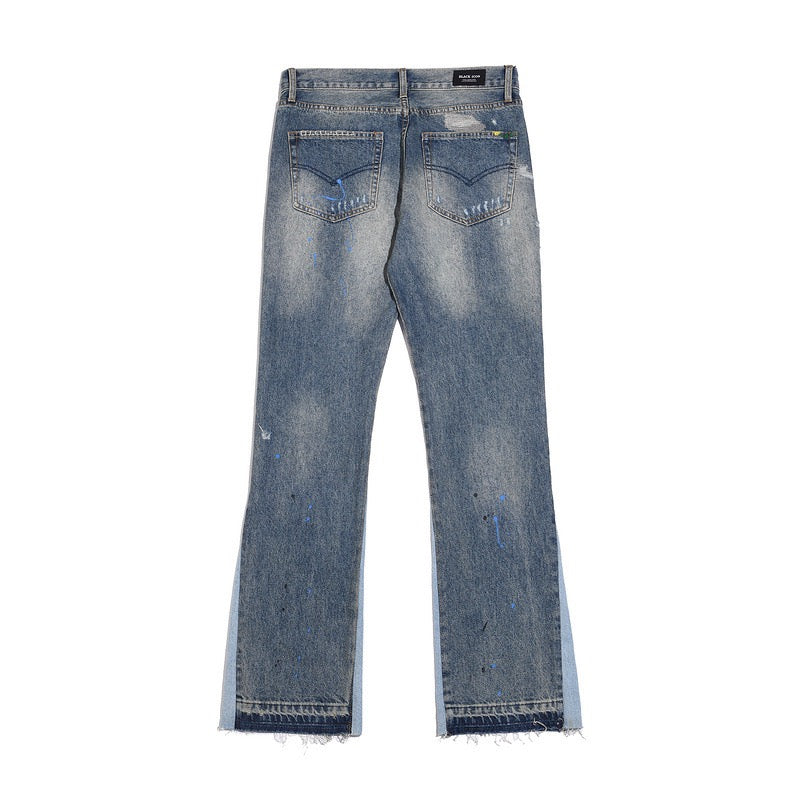 Elegante Wavy Schlagjeans Damen - Hochwertiger Denim Bootcut Style für Frauen