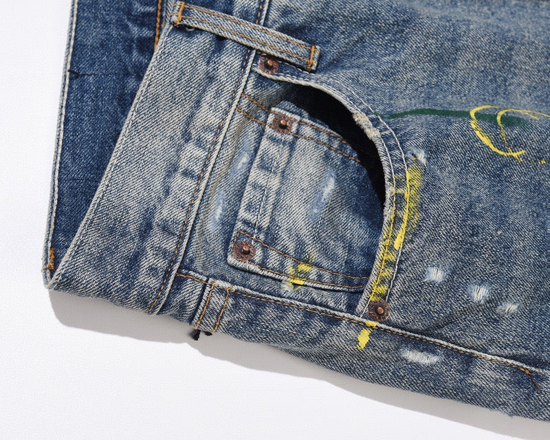 Elegante Wavy Schlagjeans Damen - Hochwertiger Denim Bootcut Style für Frauen