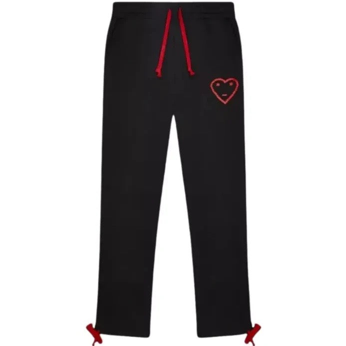 Stylischer Sicko Trainingsanzug Schwarz-Rot: Bequem, Modern, Für Freizeit & Sport