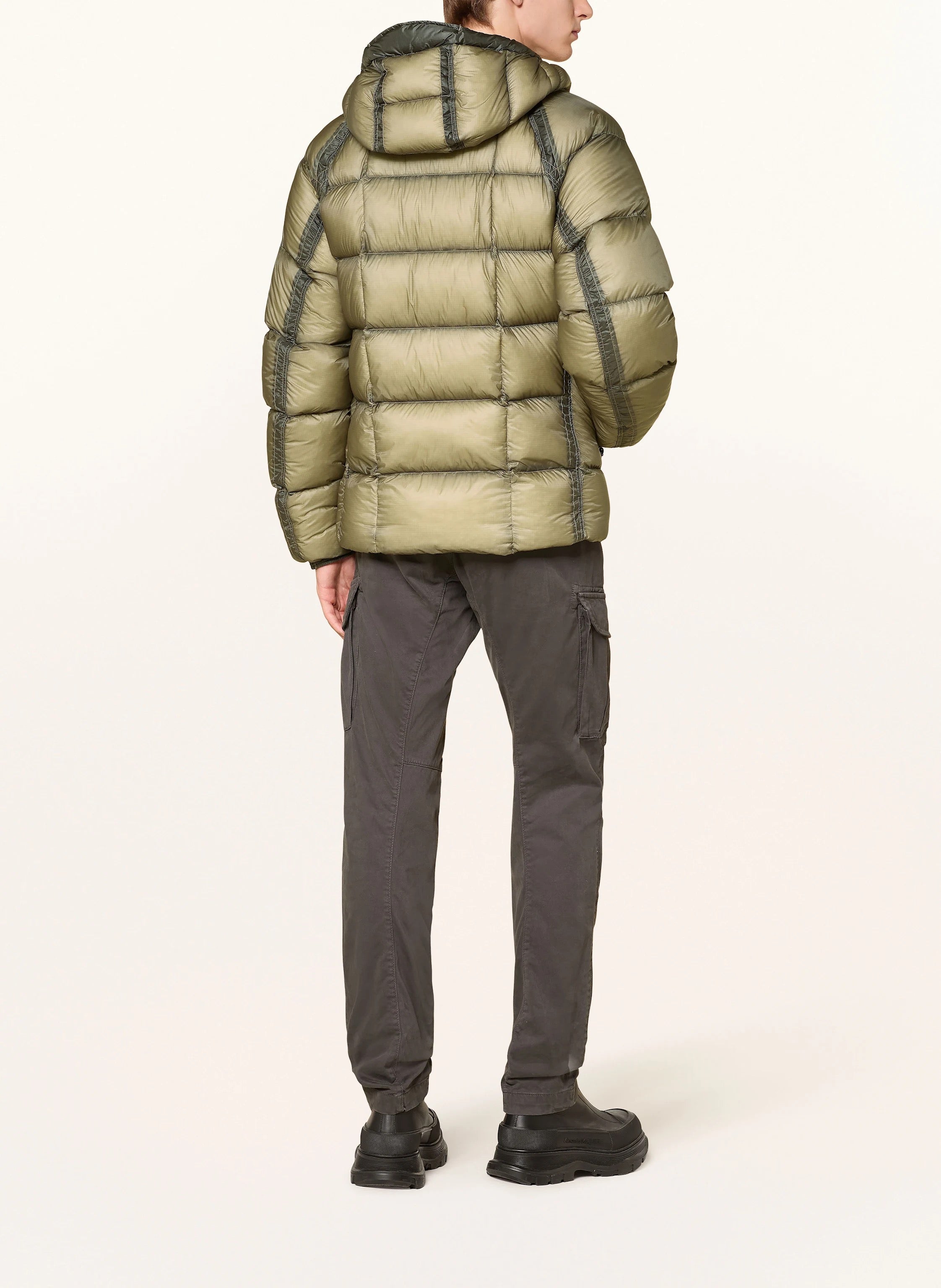 CP Elwood Grüne Herren Pufferjacke – Warmer Stil für Winter & Freizeit
