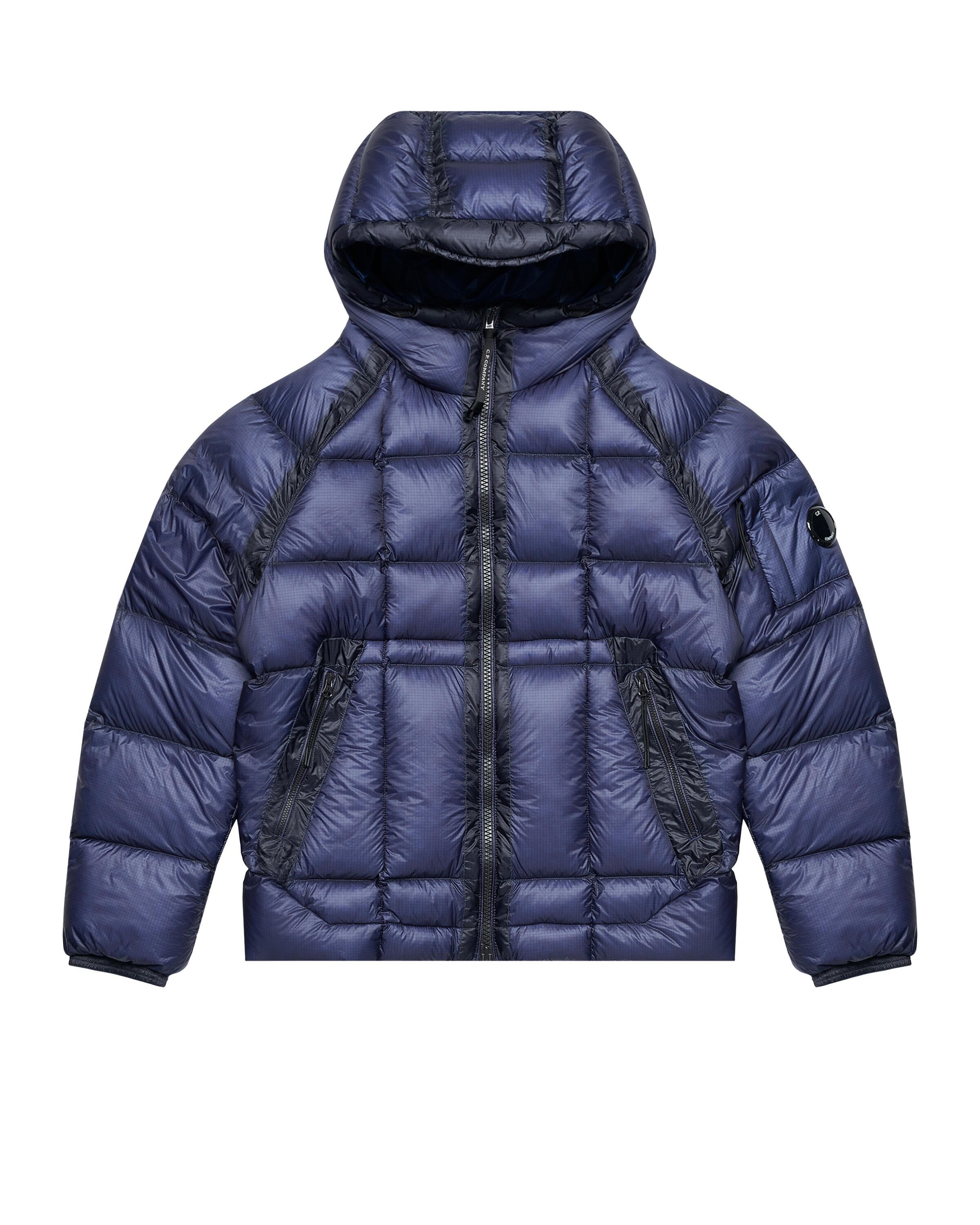 Warme CP Pufferjacke Estate Blue: Stylische, wasserabweisende Winterjacke für Herren