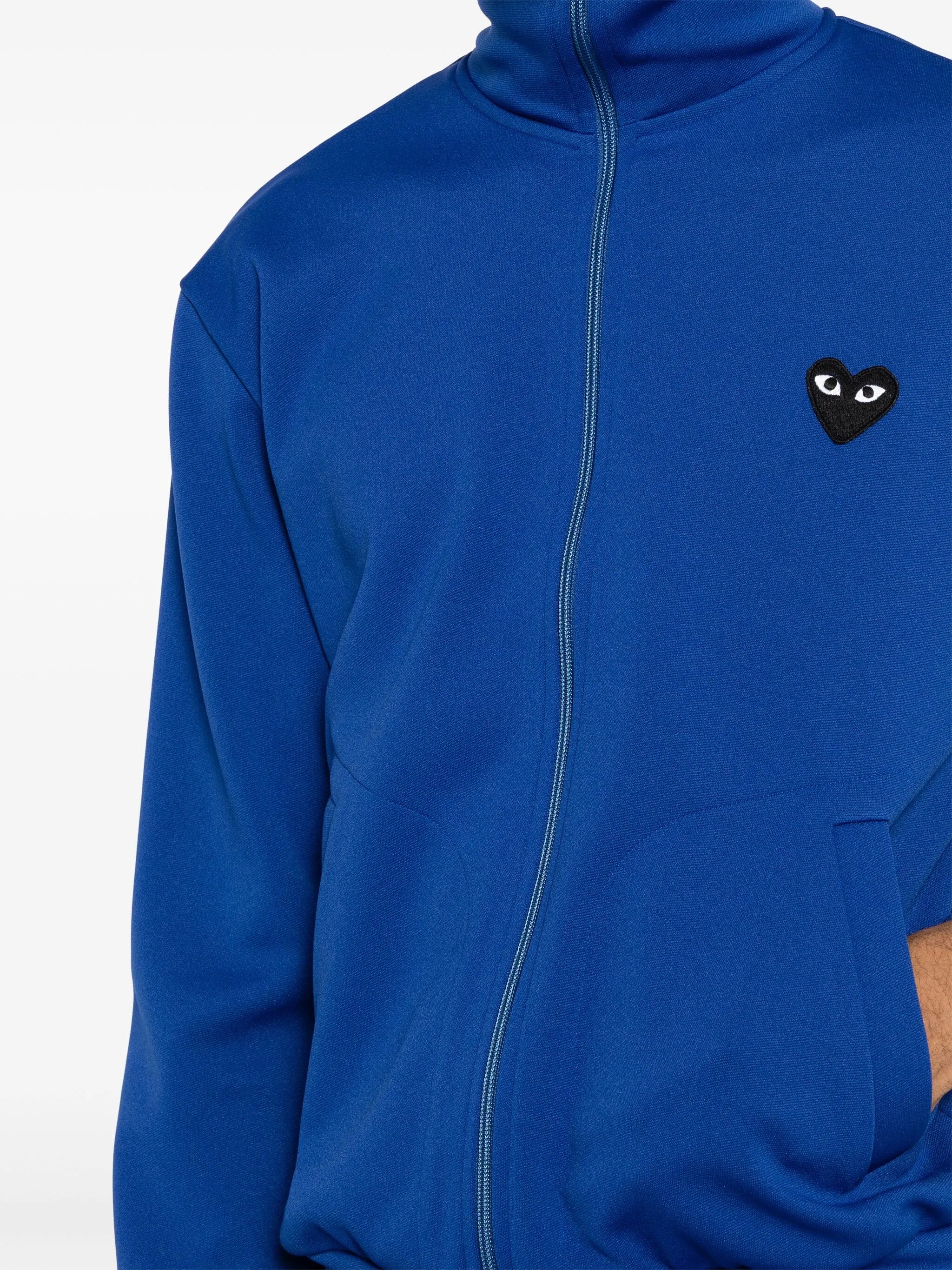 Stylischer CDG-Zipper Hoodie für Damen und Herren – Bequem, Modern, Vielseitig