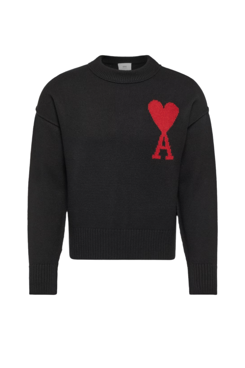 Kuscheliger Herz-Sweater: Warmer Mohair-Mischung Pullover für Damen in vielen Farben