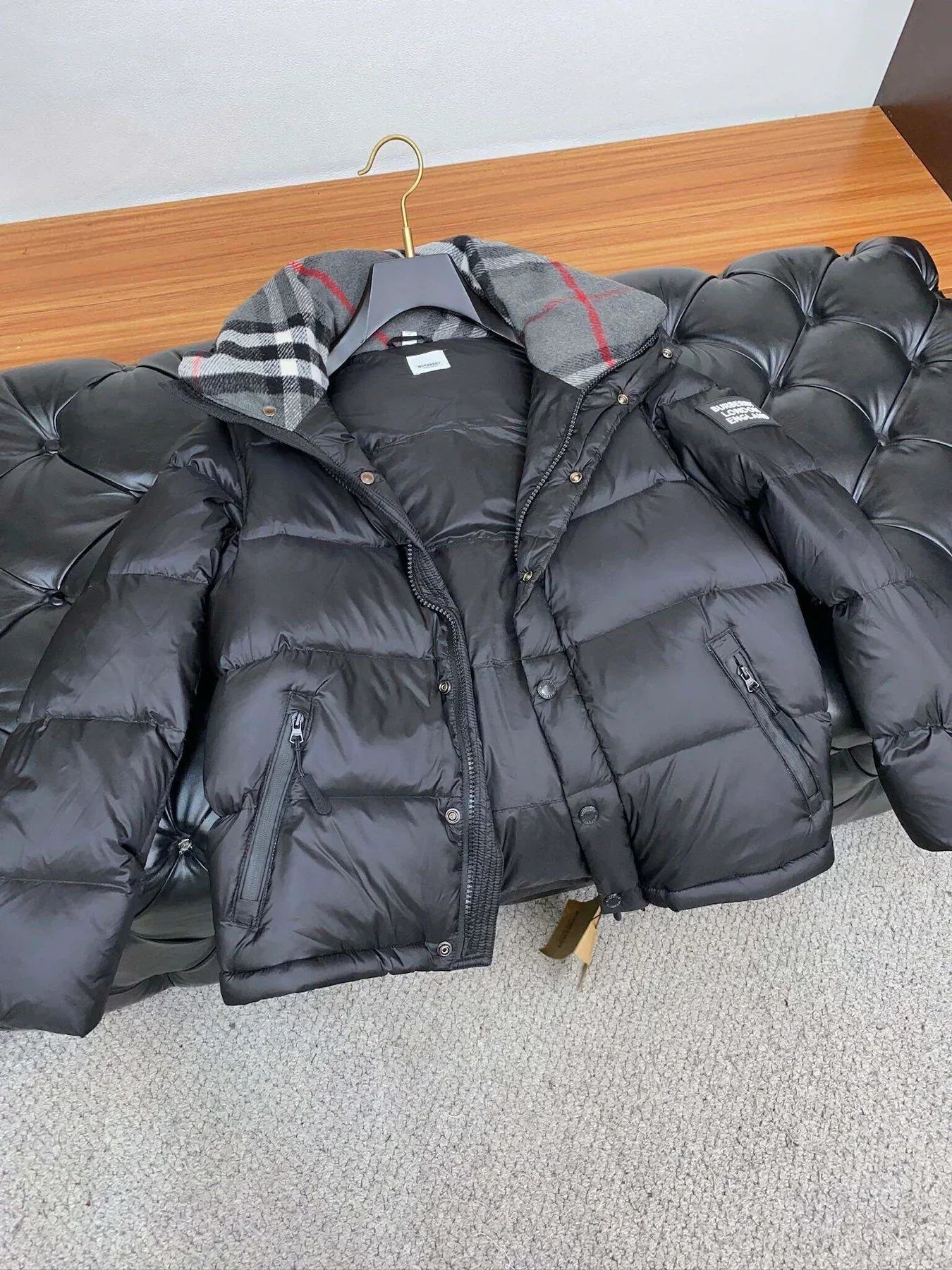 Stilvolle Herren BB Jacke: Lässig, Modern & Hochwertig für Übergangszeit, Schwarz