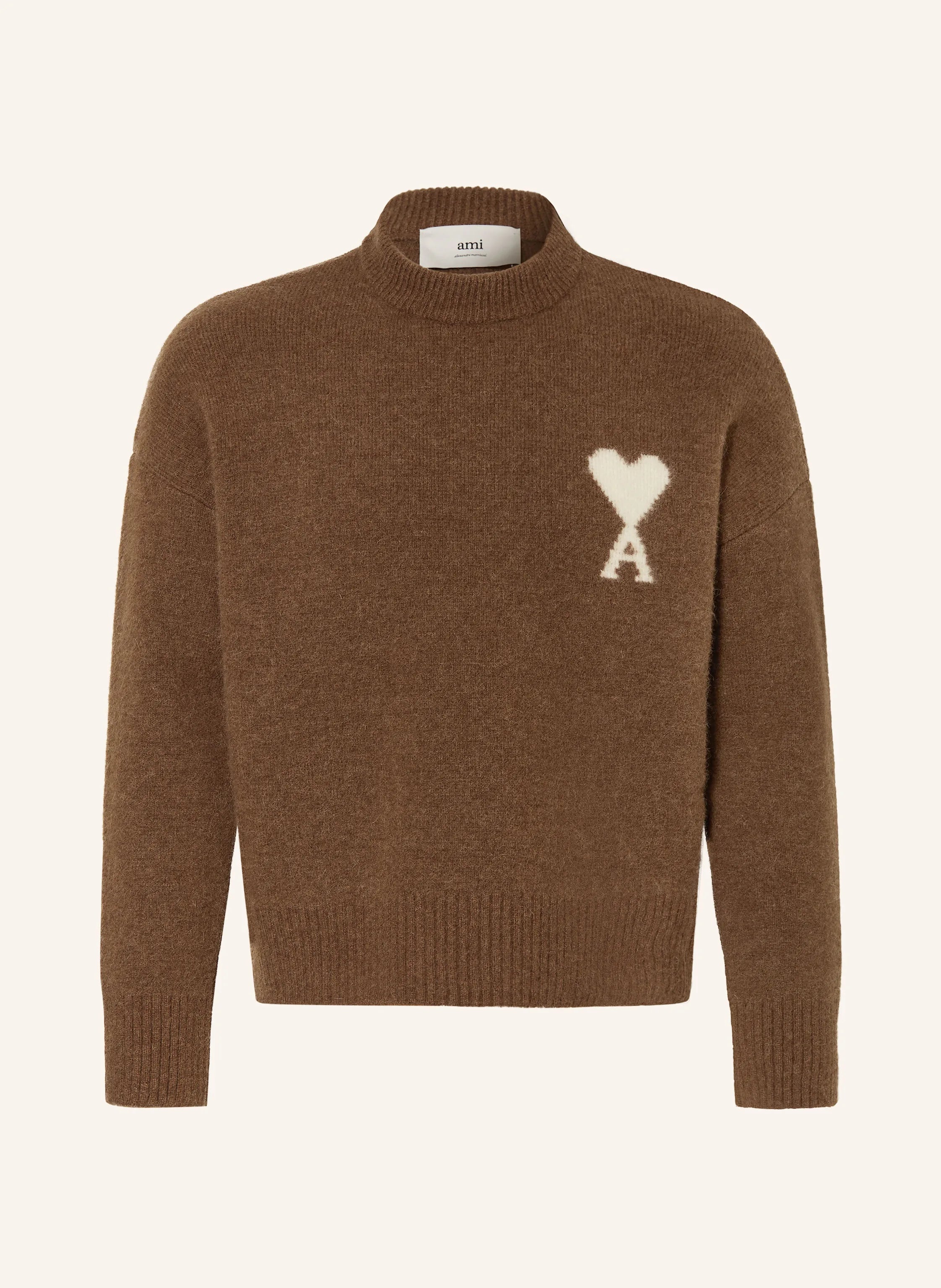 Kuscheliger Herz-Sweater: Warmer Mohair-Mischung Pullover für Damen in vielen Farben