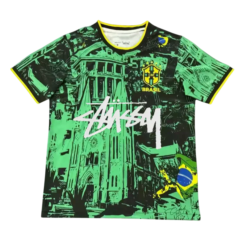 Grünes Brasilien Trikot