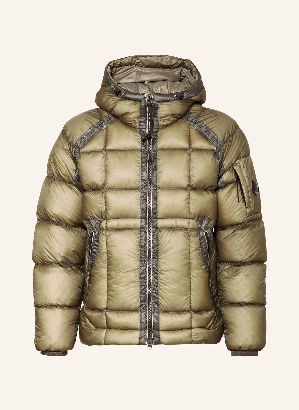 CP Elwood Grüne Herren Pufferjacke – Warmer Stil für Winter & Freizeit