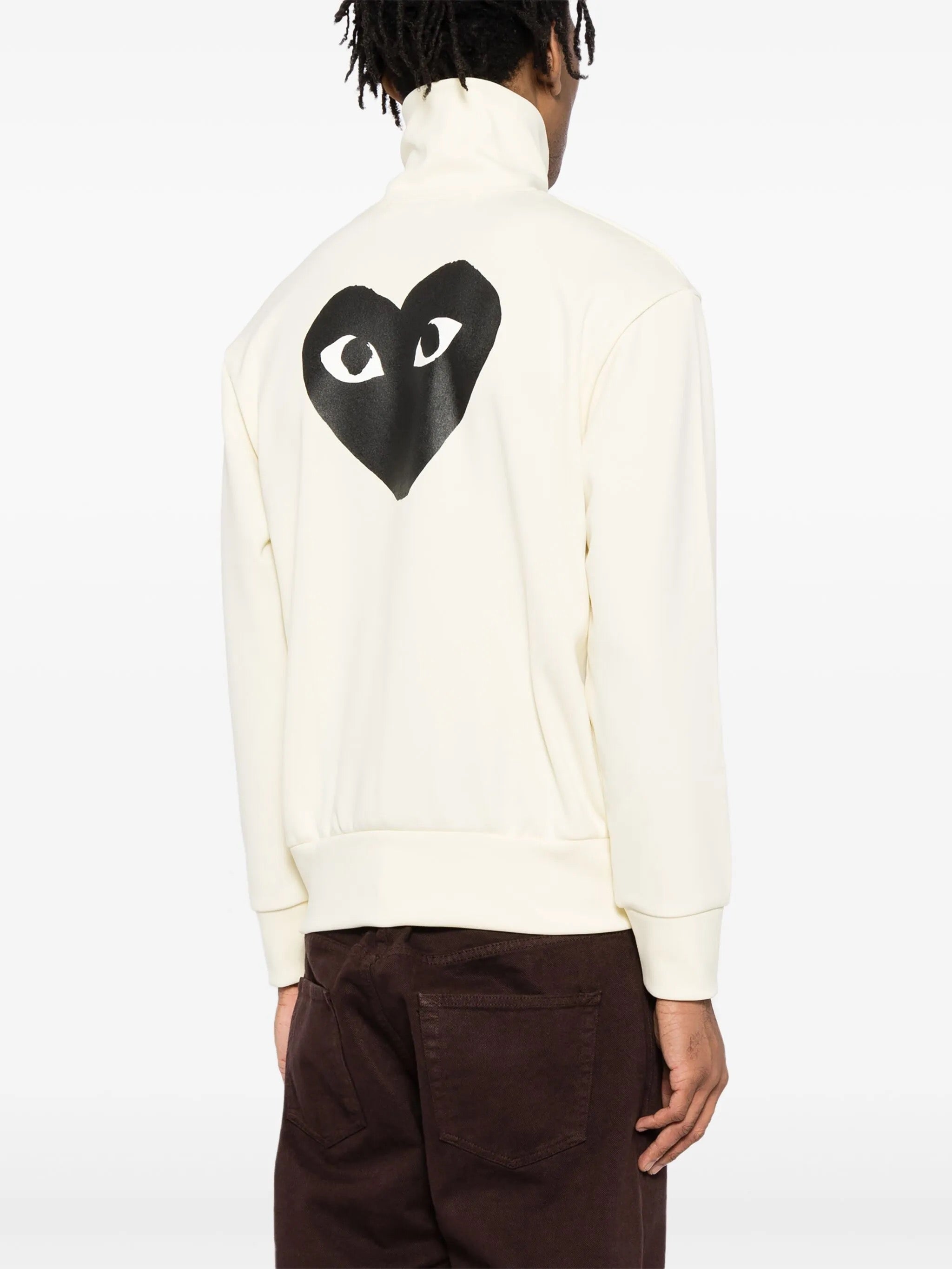 Stylischer CDG-Zipper Hoodie für Damen und Herren – Bequem, Modern, Vielseitig