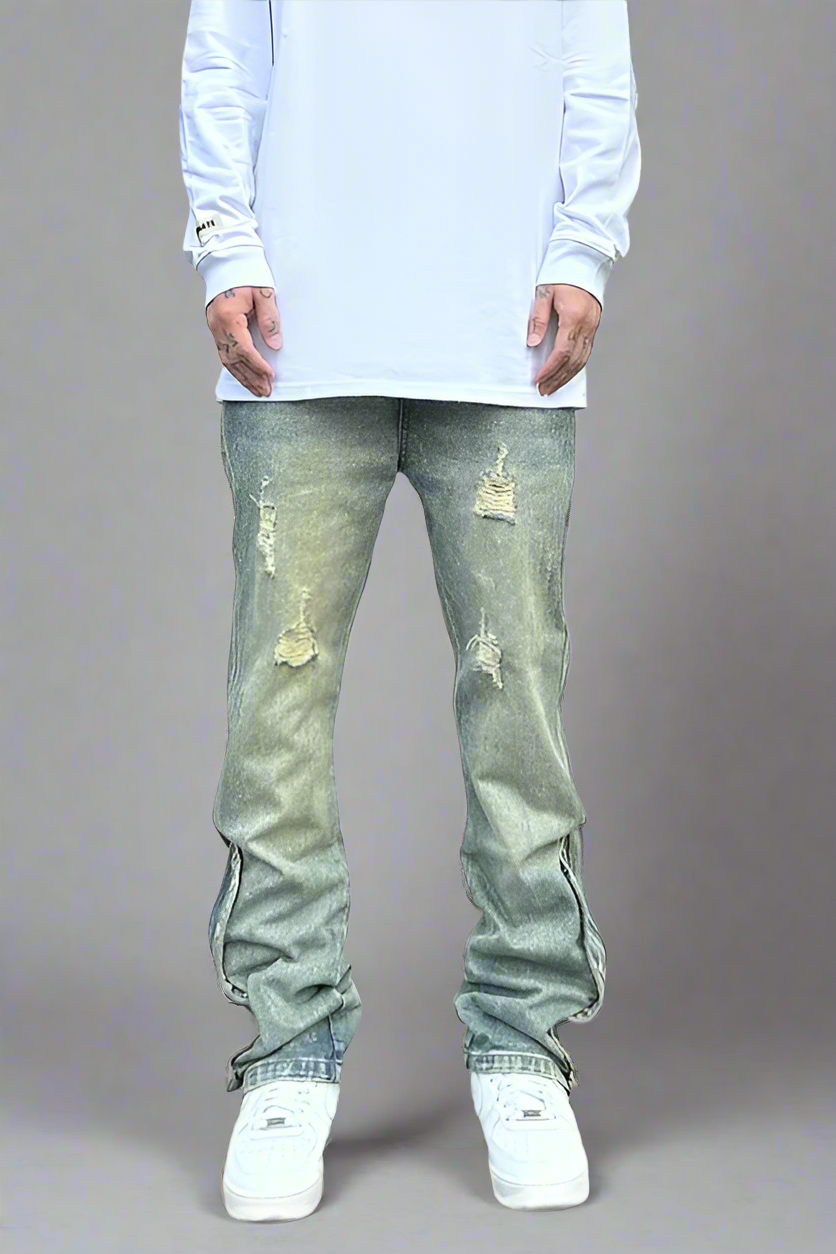 Prato Button Denim Jeans