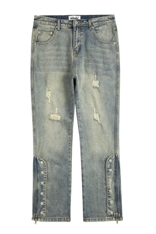 Prato Button Denim Jeans