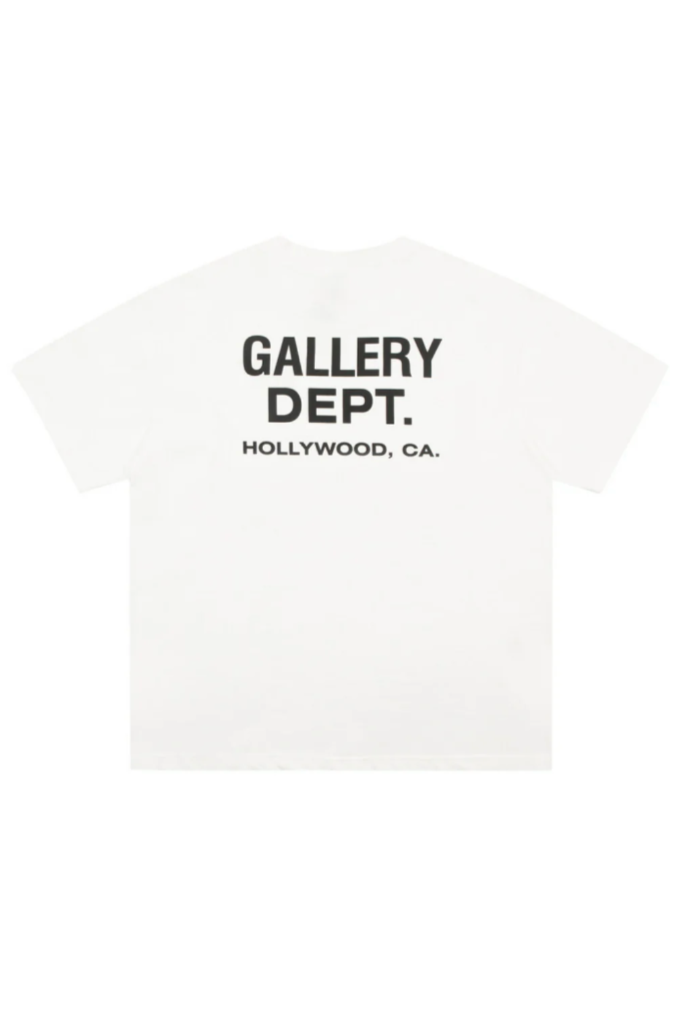 Schwarzes Gallery-Tee