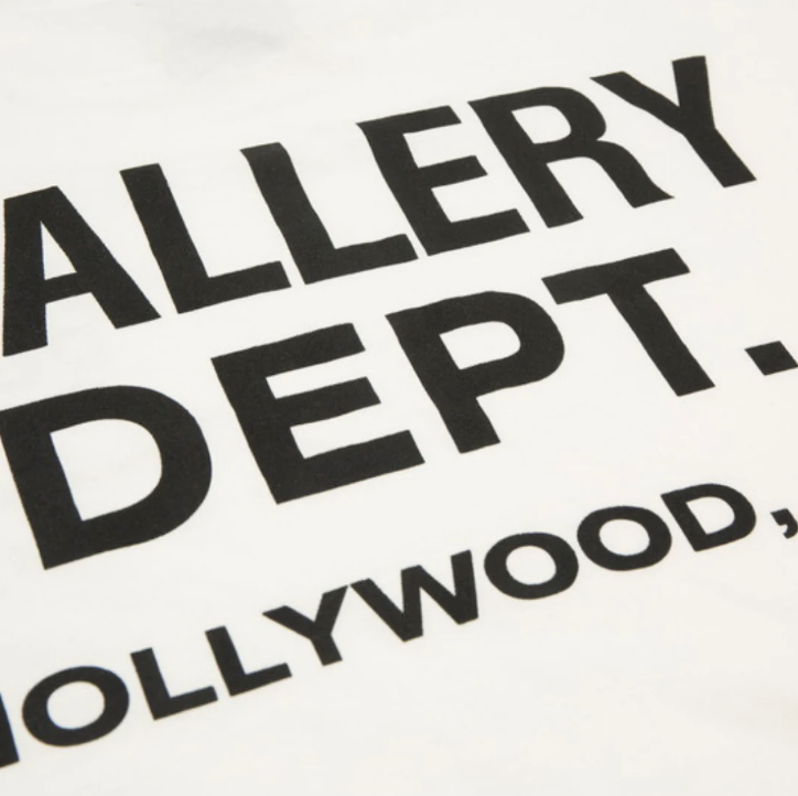 Schwarzes Gallery-Tee