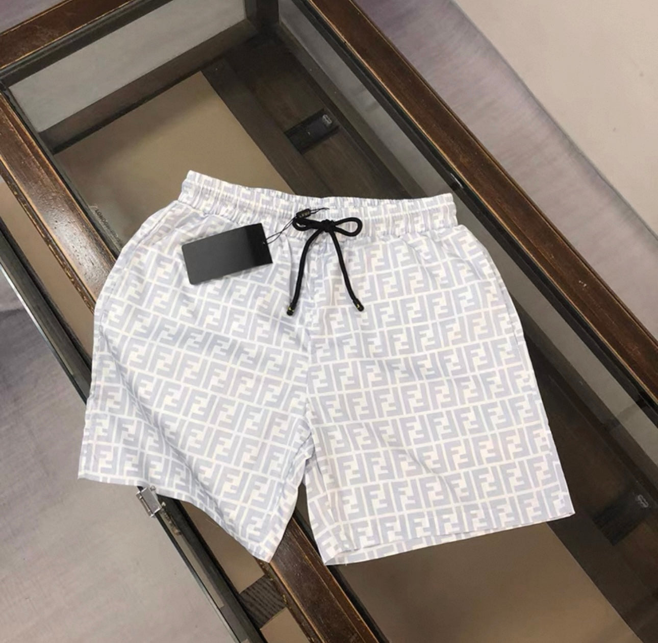 Weiße FF G Badehose Herren – Komfortabler Stil für Strand & Pool