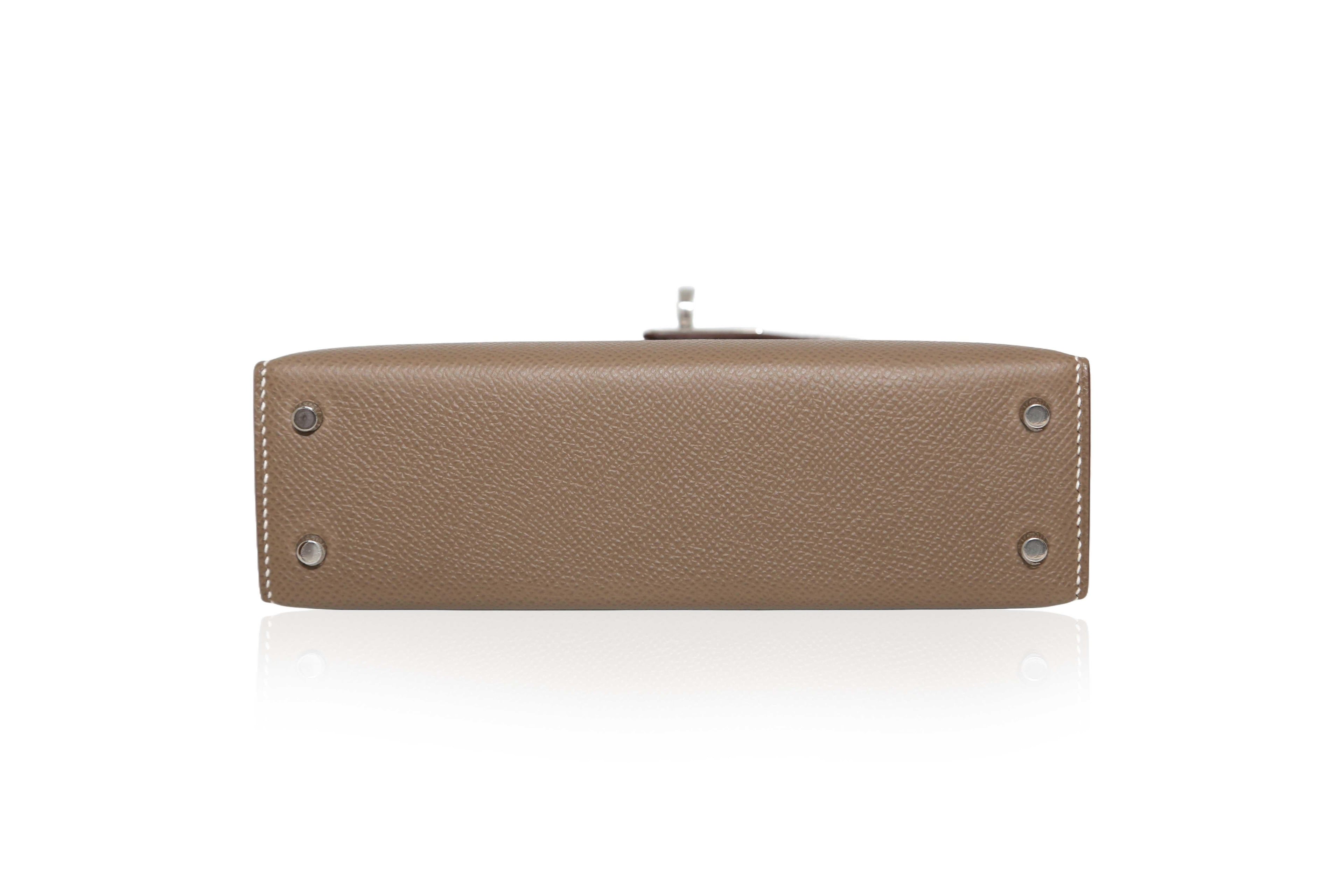 Mini Kelly II 20 Sellier Chevres Handtasche