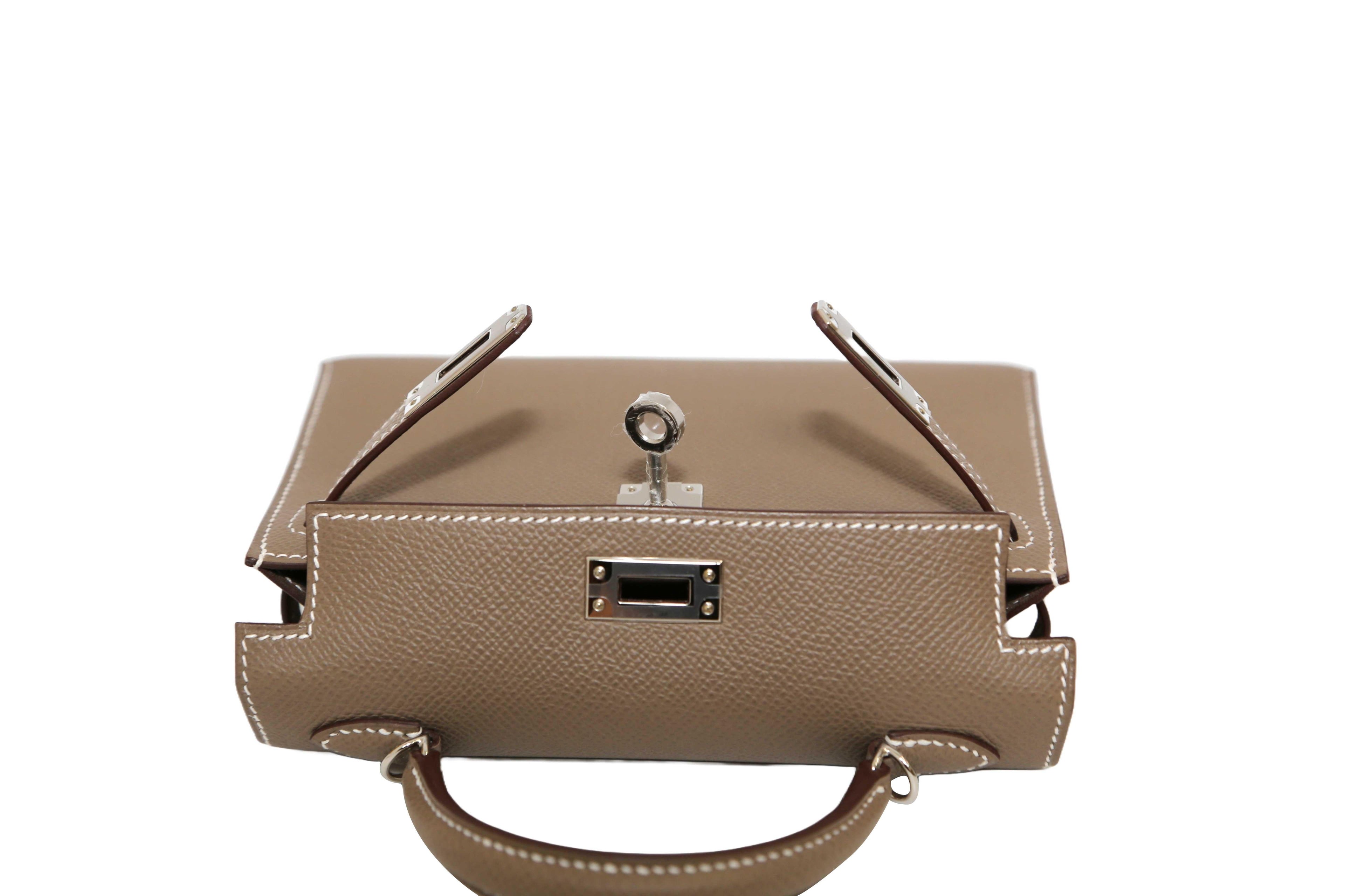 Mini Kelly II 20 Sellier Chevres Handtasche