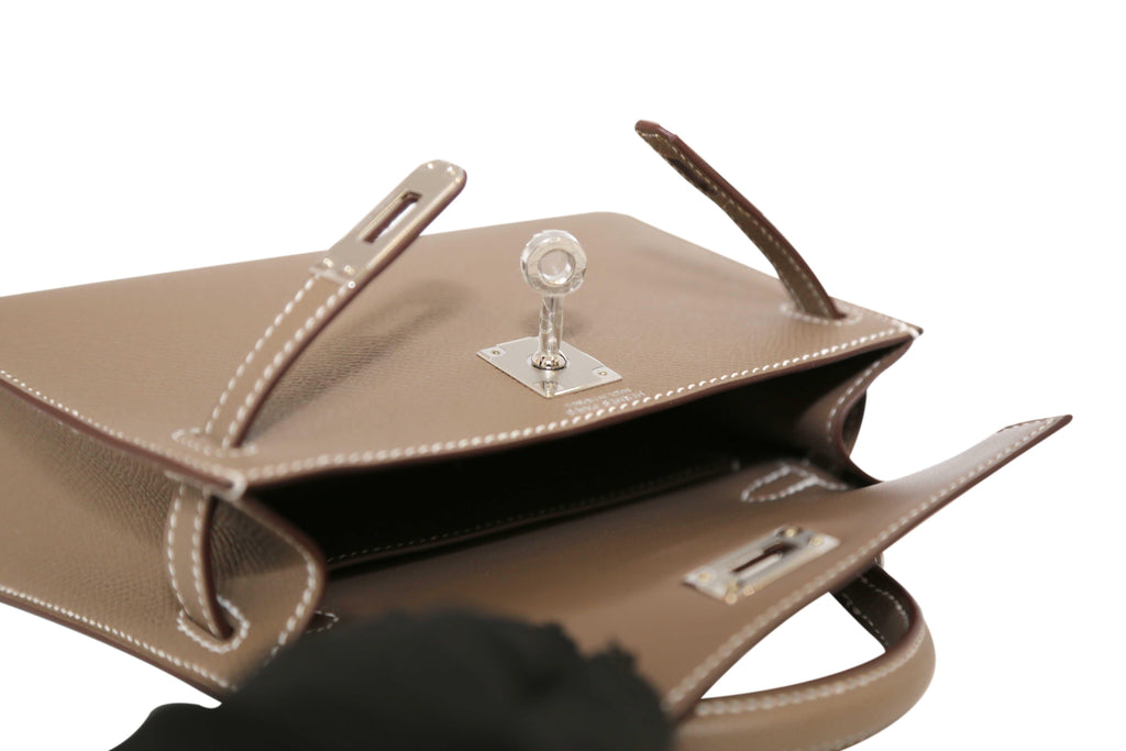 Mini Kelly II 20 Sellier Chevres Handtasche