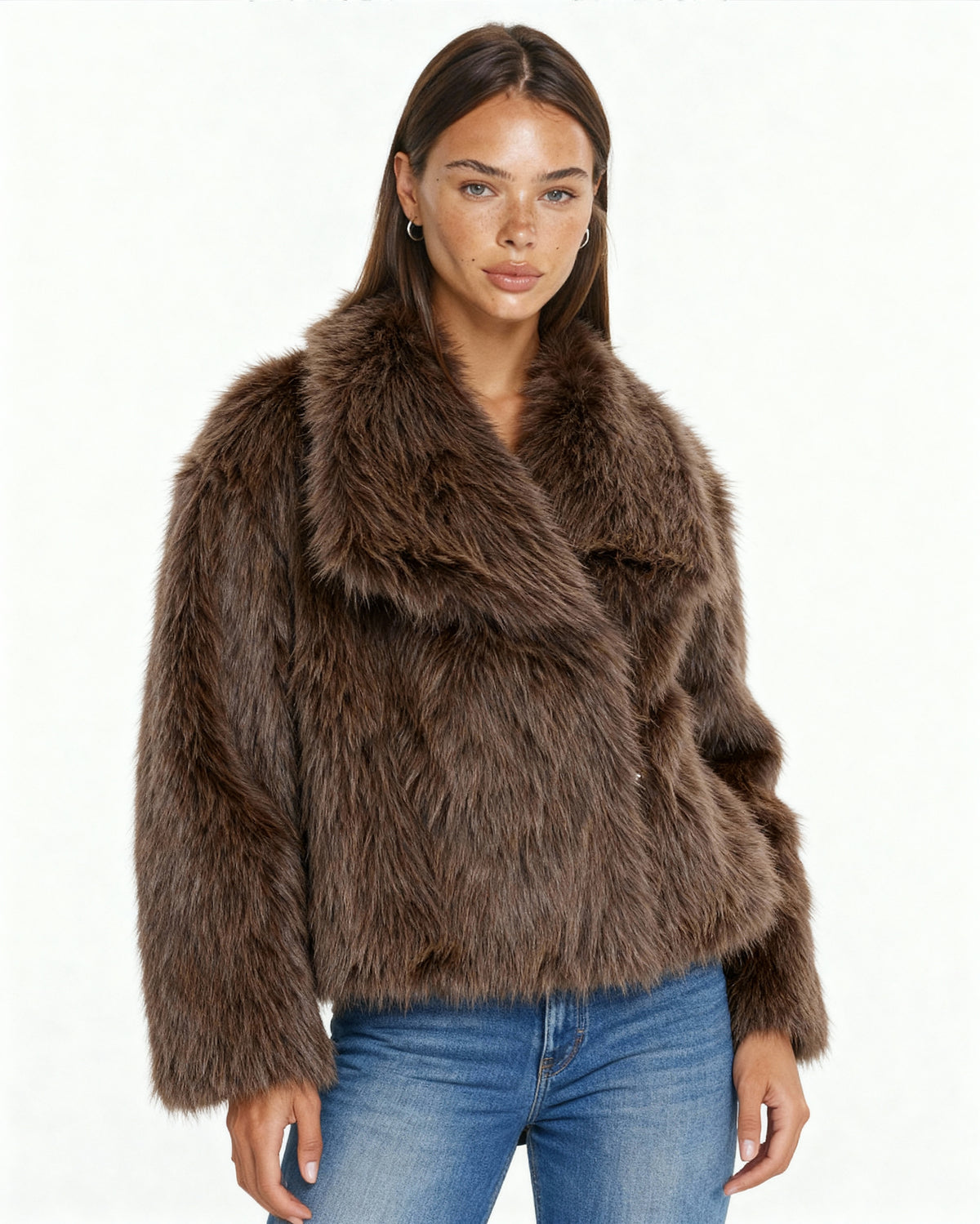 Bella Léa Faux-Fur Jacket