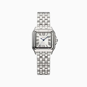 VILMARIE Lumière Elegante Edelstahl Armbanduhr für Damen im Pariser Chic