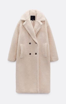 Kuscheliger Teddy-Mantel Damen – Warme, Stylische & Bequeme Winterjacke