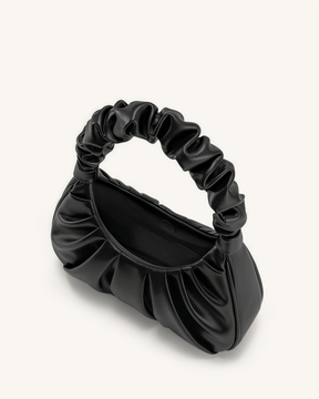 Elegante Pliée Douce Kunstleder Schultertasche: Kompakt, Weich & Formstabil für Damen