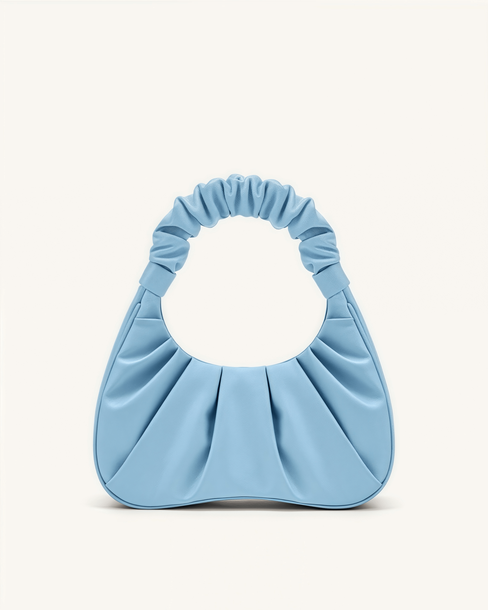 Elegante Pliée Douce Kunstleder Schultertasche: Kompakt, Weich & Formstabil für Damen