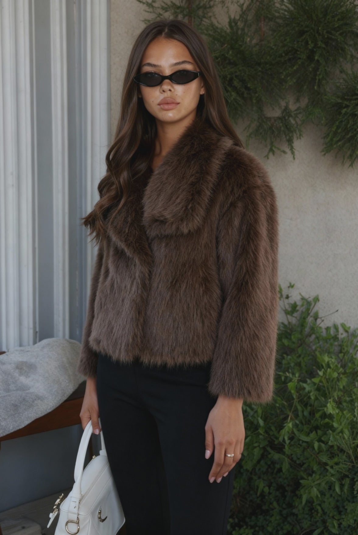 Bella Léa Faux-Fur Jacket