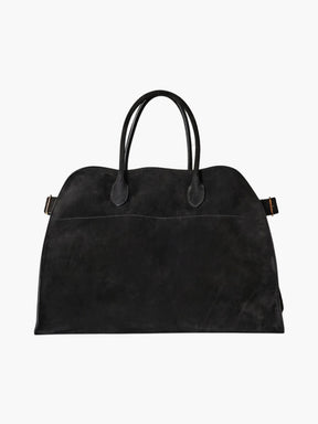 Henna Shopper Bag Vegane Wildleder Handtasche Damen Braun Schwarz